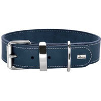Produktbild von Hunter Aalborg Special Hundehalsband aus Leder dunkelblau 40 cm
