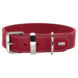 Hunter Aalborg Special Hundehalsband aus Leder rot Größe S 35 cm - 40 cm – Bild 1 von 6