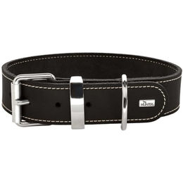 Hunter Aalborg Special Hundehalsband aus Leder Schwarz Größe L 65 cm – Bild 1 von 6