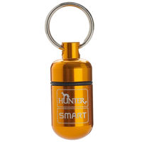 Produktbild von Hunter Adresshülse klein aus Aluminium in Orange 2,6 cm