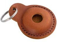 HUNTER AirTag Halter Viborg für Hunde aus Leder cognac 4,7 x 6 cm – Bild 1 von 4