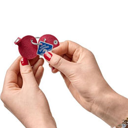 Hunter Anhänger Hundemarken-Etui Aalborg aus Kunstleder Farbe Dunkelbraun Größe S – Bild 1 von 4