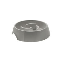 Produktbild von Hunter Anti-Schlingnapf Atlanta Slow Feeder aus Melamin Grau 550 ml für Hunde und Katzen - 550 ml