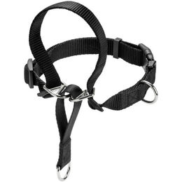 Hunter Ausbildungsgeschirr Follow Me Erziehungshalsband für große Hunde aus Nylon Schwarz Größe XL – Bild 1 von 6