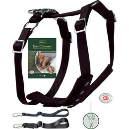 Produktbild von Hunter Autosicherheitsgeschirr Easy Comfort aus Nylon Schwarz Größe S 45 - 60 cm