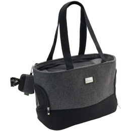 Hunter Barcelona Transporttasche für Hunde und Katzen aus Polyester Grau – Bild 1 von 11