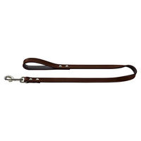 Produktbild von HUNTER BASIC Führleine für Hunde aus beschichtetem Leder in Braun 110 cm - 110 cm