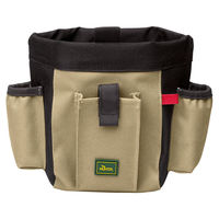 Produktbild von Hunter Bugrino Profi Gürteltasche Futterbeutel für Hundetraining aus Nylon schwarz/beige 22 x 18,5 cm