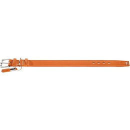 Hunter Cannes Hundehalsband aus Leder in Orange Größe S-M - 50 cm – Bild 1 von 2