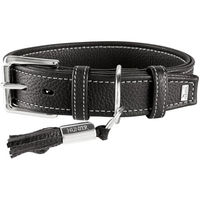 Produktbild von Hunter Cannes Hundehalsband aus Leder in Schwarz Größe L 65 cm - 65 cm