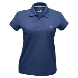 Produktbild von Hunter Damen Poloshirt blau Größe L
