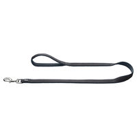 Produktbild von Hunter Divo Hundeführleine aus Nylon in Grau mit weicher Mesh-Unterpolsterung 100 cm - 100 cm