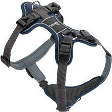 Hunter Divo Hundegeschirr Sportgeschirr aus Nylon dunkelblau grau Größe XS – Bild 1 von 12