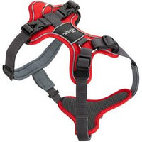 Produktbild von Hunter Divo Hundegeschirr Sportgeschirr aus Nylon Rot/Grau Größe L-XL