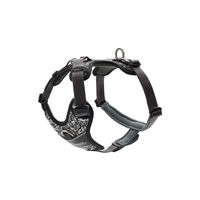Produktbild von Hunter Divo Reflect Y-Geschirr für Hunde aus Nylon Schwarz Grau Silber Größe S