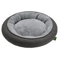Produktbild von Hunter Donut Hundekissen aus Plüsch Grau Größe L