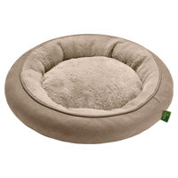 Produktbild von Hunter Donut Hundekissen Rockford Plüsch Beige Größe L