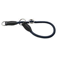 Produktbild von Hunter Dressurhalsband Eiby Freestyle Blau aus Tau Größe XS-S - 1 Stk.