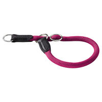 Produktbild von Hunter Dressurhalsband Freestyle aus Nylon in Himbeerrot Größe M-L