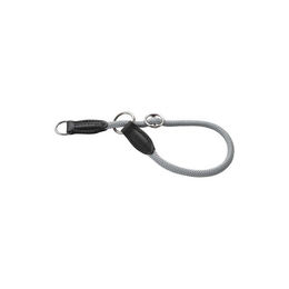 Produktbild von Hunter Dressurhalsband Freestyle Eiby Grau aus Tau Größe S-M