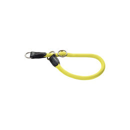 Hunter Dressurhalsband Freestyle Gelb Nylon wasserabweisend Größe M – Bild 1 von 2