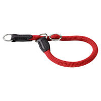 Produktbild von Hunter Dressurhalsband Freestyle rot Größe L aus Nylon wasserabweisend