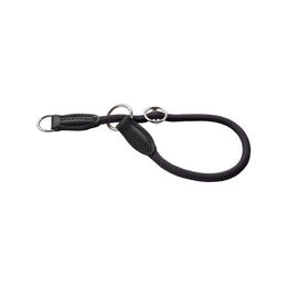 Hunter Dressurhalsband Freestyle Schwarz Tau 60 cm L-XL – Bild 1 von 3