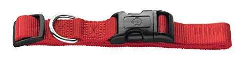 Hunter Ecco Sport Vario Basic Hundehalsband aus Nylon in Rot Größe S wasserabweisend – Bild 1 von 3