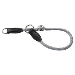 Hunter Eiby Freestyle Dressurhalsband für Hunde Grau aus Tau Material Größe XS-S – Bild 1 von 2