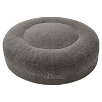 Produktbild von Hunter Ergonomisches Hundebett Bormio Grau Größe M mit Oeko-Tex Standard