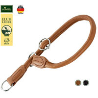 Produktbild von Hunter Erziehungshalsband aus Elchleder Schwarz 55 cm