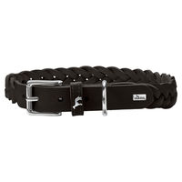 Produktbild von Hunter Erziehungshalsband Solid Education Special aus Leder Schwarz Größe M 55 cm
