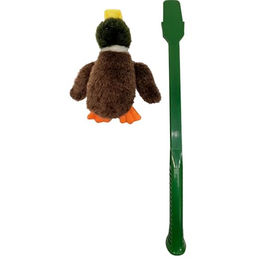 Hunter Flingerz Furry Ente Wurfspielzeug aus Plüsch für Hunde - 21 cm – Bild 1 von 8