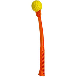 Hunter FLINGERZ Hundespielzeug Ball aus Gummi in Gelb 7 cm - 1 Stk. – Bild 1 von 7