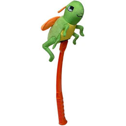 Hunter Flingerz Wurf-Hundespielzeug Grashüpfer aus Polyester in Grün - 22 cm – Bild 1 von 13