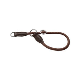 Hunter Freestyle Erziehungshalsband aus Nylon Braun Größe M 45 cm wasserabweisend - 1 Stk. – Bild 1 von 2