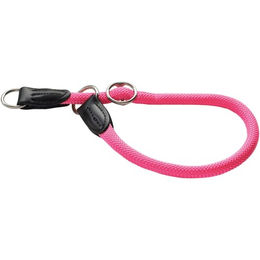 Hunter Freestyle Erziehungshalsband für Hunde aus Nylon in Neonpink L-XL wasserabweisend - 60 cm – Bild 1 von 9