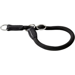 Hunter Freestyle Erziehungshalsband für Hunde Schwarz Nylon Größe M 45 cm wasserabweisend – Bild 1 von 3