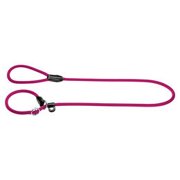 Hunter Freestyle Hundeleine als Schleppleine aus Tau in Himbeerrot 8/170 cm - 170 cm – Bild 1 von 2