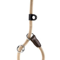 Produktbild von Hunter Freestyle Hundeleine für Riesenrassen aus Tau mit Ledertipps beige 10/170 cm - 170 cm
