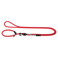 Produktbild von Hunter Freestyle Hundeschleppleine aus Polyamid-Tau rot 260cm stufenlos verstellbar - 260 cm