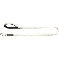 Produktbild von Hunter Führleine Convenience Reflect Glow Weiß Sterne 15/120 cm - 120 cm