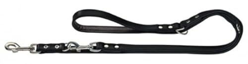 Produktbild von Hunter Führleine Basic aus Kunstleder Schwarz 200 cm