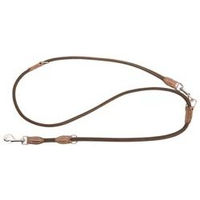 Produktbild von HUNTER Führleine Round & Soft Hunting aus Leder braun 200 cm M-L