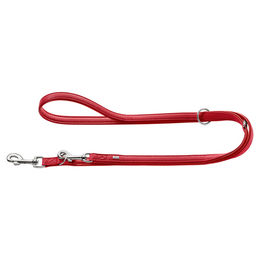 Hunter Führleine Sofia aus Kunstleder rot 20 mm x 200 cm - 200 cm – Bild 1 von 2
