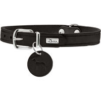 Produktbild von Hunter Halsband Aalborg Leder Schwarz 52 cm M