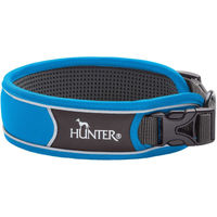 Produktbild von Hunter Halsband Divo Blau Grau Nylon Größe S 25-35 cm