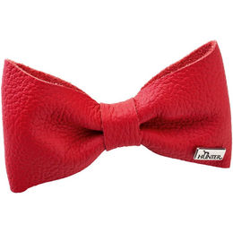 Hunter Halsband-Fliege Paris aus Leder in Rot – Bild 1 von 11