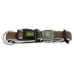 Produktbild von Hunter Halsband Hilo Vario Plus braun aus Polyester Größe XL für Riesenrassen