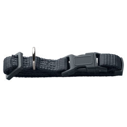 Produktbild von Hunter Halsband London Vario Basic aus Polyester in Anthrazit Größe S mit 1,0 cm Breite